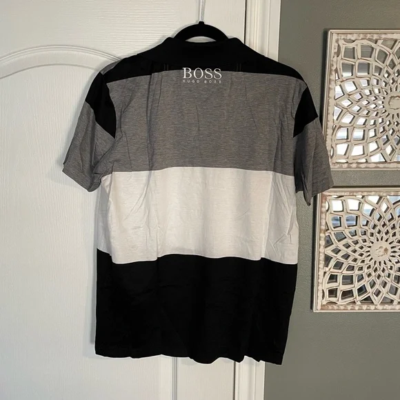 Hugo Boss Striped Polo - Picture 5 of 6
